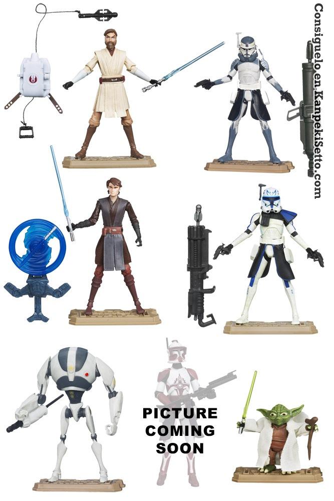 Foto Star Wars Clone Wars 2012 Wave 4 Caja De 12 Figuras 10 Cm