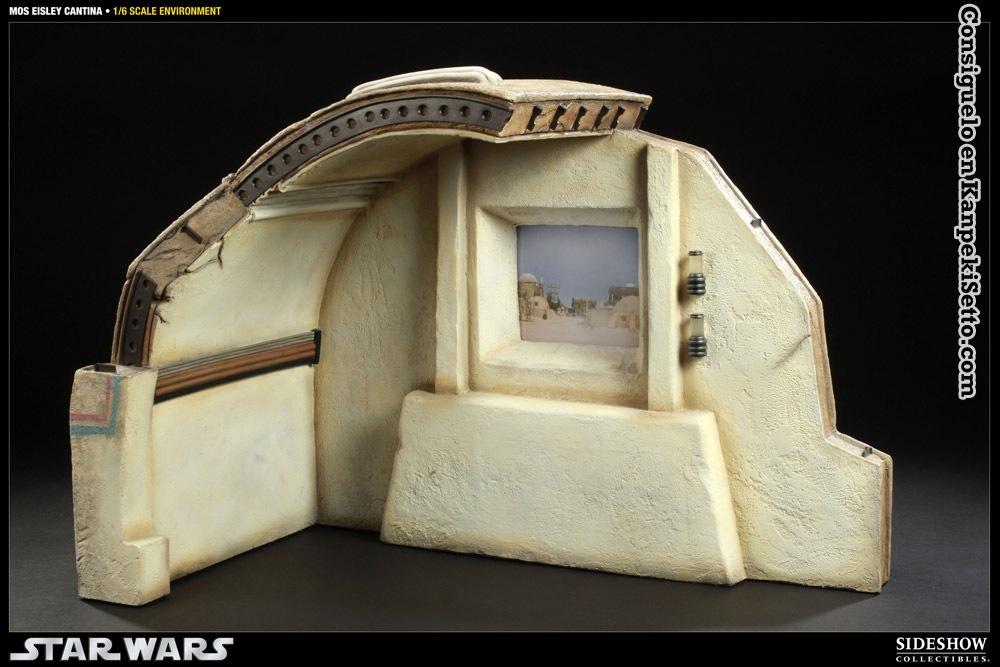 Foto Star Wars Diorama 1/6 Mos Eisley Chalmun´s Cantina 44 Cm