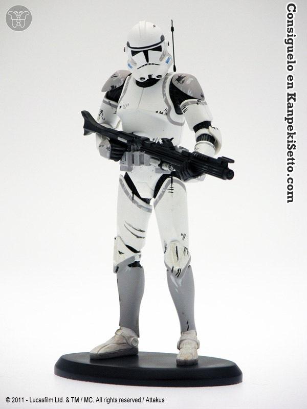 Foto Star Wars Elite Coleccion Figura 1/10 41st Elite Corps Coruscant Clone Trooper 19 Cm