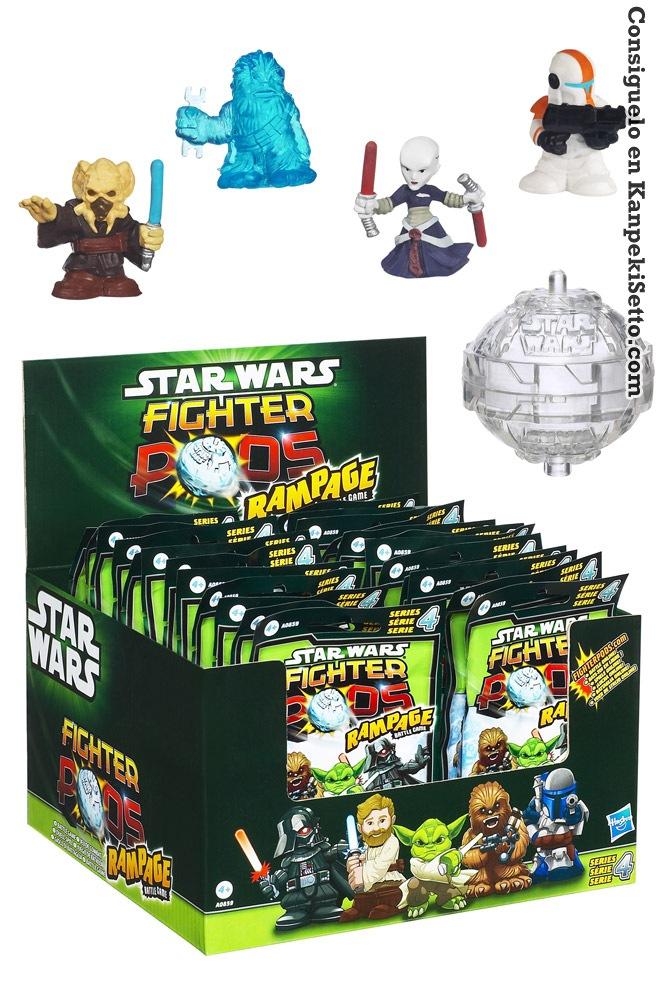 Foto Star Wars Fighter Pods Blind Bags Serie 4 Expositor (24)