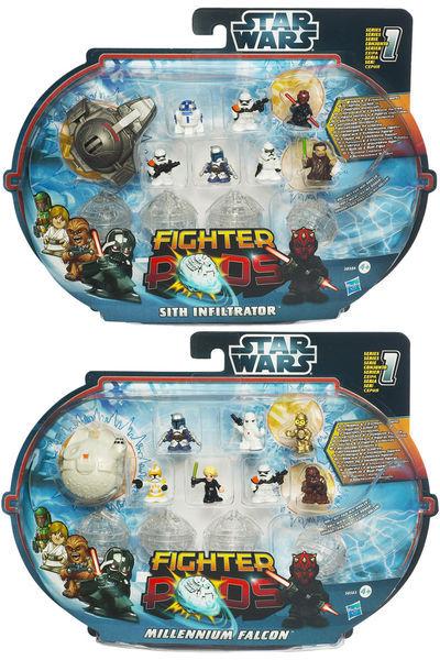 Foto Star Wars Fighter Pods Class Ii Serie 1 Caja De 4 Packs