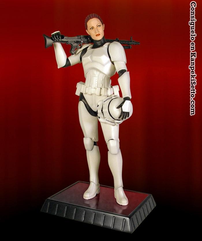 Foto Star Wars Figura 1/6 Female Stormtrooper 30 Cm