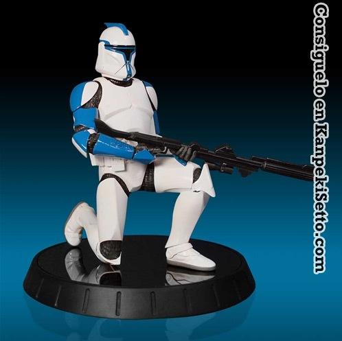 Foto Star Wars Figura Blue Clone Trooper Lieutenant Sw Celebration Vi 2012 Exclusive