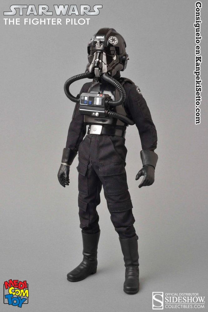Foto Star Wars Figura Rah 1/6 Tie Fighter Pilot Black 3 Backstabber 30 Cm