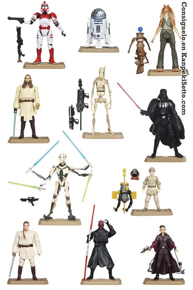 Foto Star Wars Movie Heroes 2012 Wave 1 Caja De 12 Figuras 10 Cm