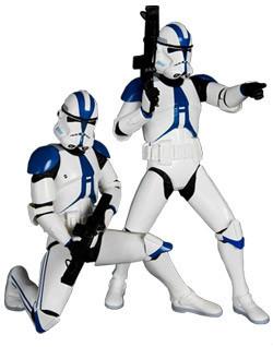 Foto star wars pack 2 estatuas artfx + clone trooper 501st legion kotobukiya
