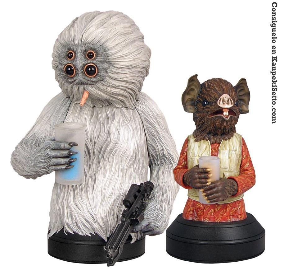 Foto Star Wars Pack De 2 Bustos Kabe Y Muftak 18 Cm