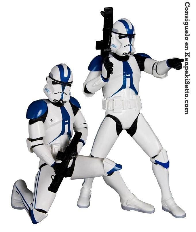 Foto Star Wars Pack De 2 Estatuas Artfx+ Clone Trooper 501st Legion Limited Edition 18 Cm