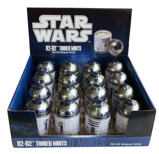 Foto Star Wars R2-D2 Caja De 16 Latas De BombóNs