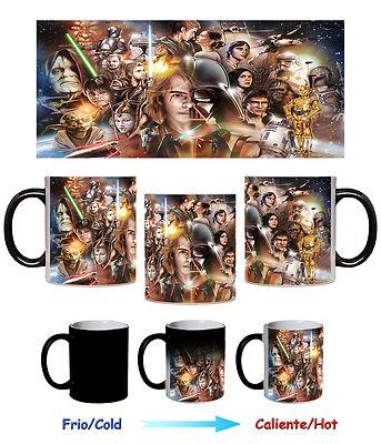 Foto Star Wars Saga La Guerra De Las Galaxias 03 - Taza Magica Magic Mug Tasse Tazza