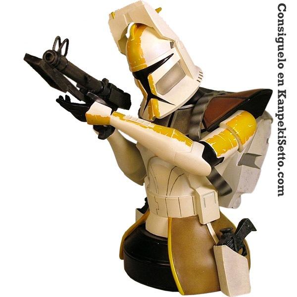 Foto Star Wars The Clone Wars Busto 1/6 Commander Bly Exclusive 15 Cm