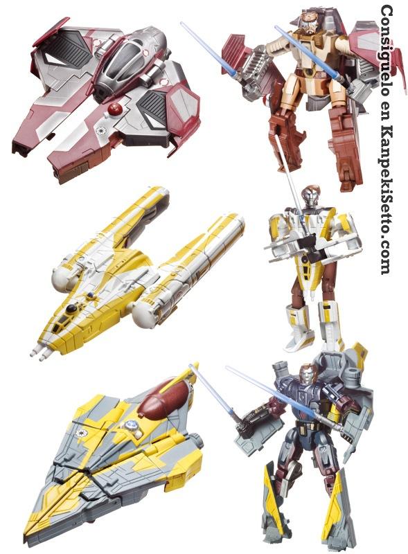 Foto Star Wars Transformers Class I 2012 Wave 0.5 Caja De 12 Figuras 10 Cm