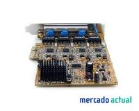 Foto startech.com 4 port pci express gigabit ethernet nic network