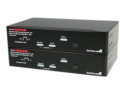 Foto startech.com usb dvi kvm console extender w/ serial & audio over m