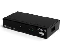 Foto StarTech.com VS221DP - 2 port displayport video switch - w/ audio &...