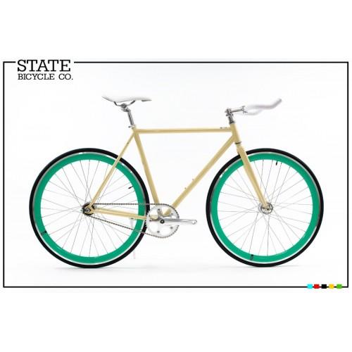Foto State Bicycle Co Bel-Aire Fixed Gear Single Speed Track Bike