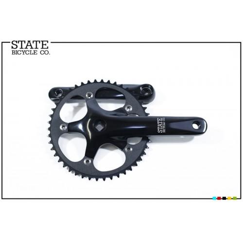 Foto State Bicycle Co Black 165mm Track Fixie Fixed Gear Crankset