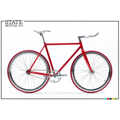 Foto State Bicycle Co Samurai 2.0 Fixed Gear Single Speed Track Bike