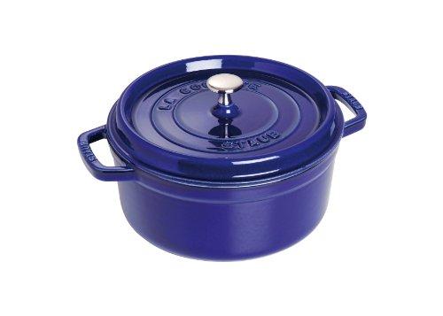 Foto Staub 1102691 Round Cocotte Pot, 26 Cm, Royal Blue
