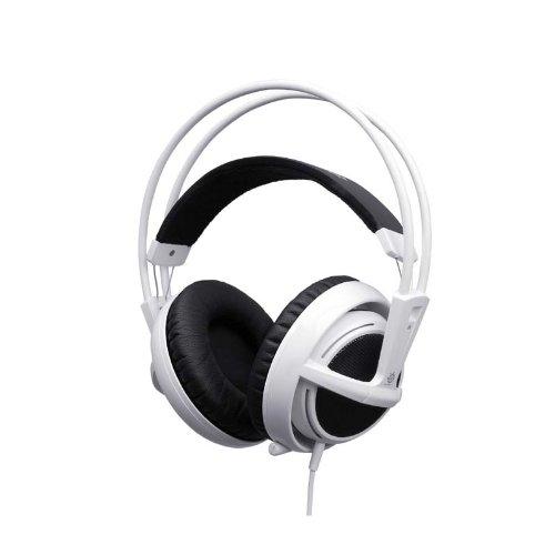 Foto Steelseries Siberia V2 Full Size Headset With Microphone - White (pc)