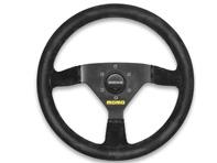 Foto Steering Wheel Mod78 - Black Lth / Black Suede - Momo (350 Mm Diameter, Black Suede)