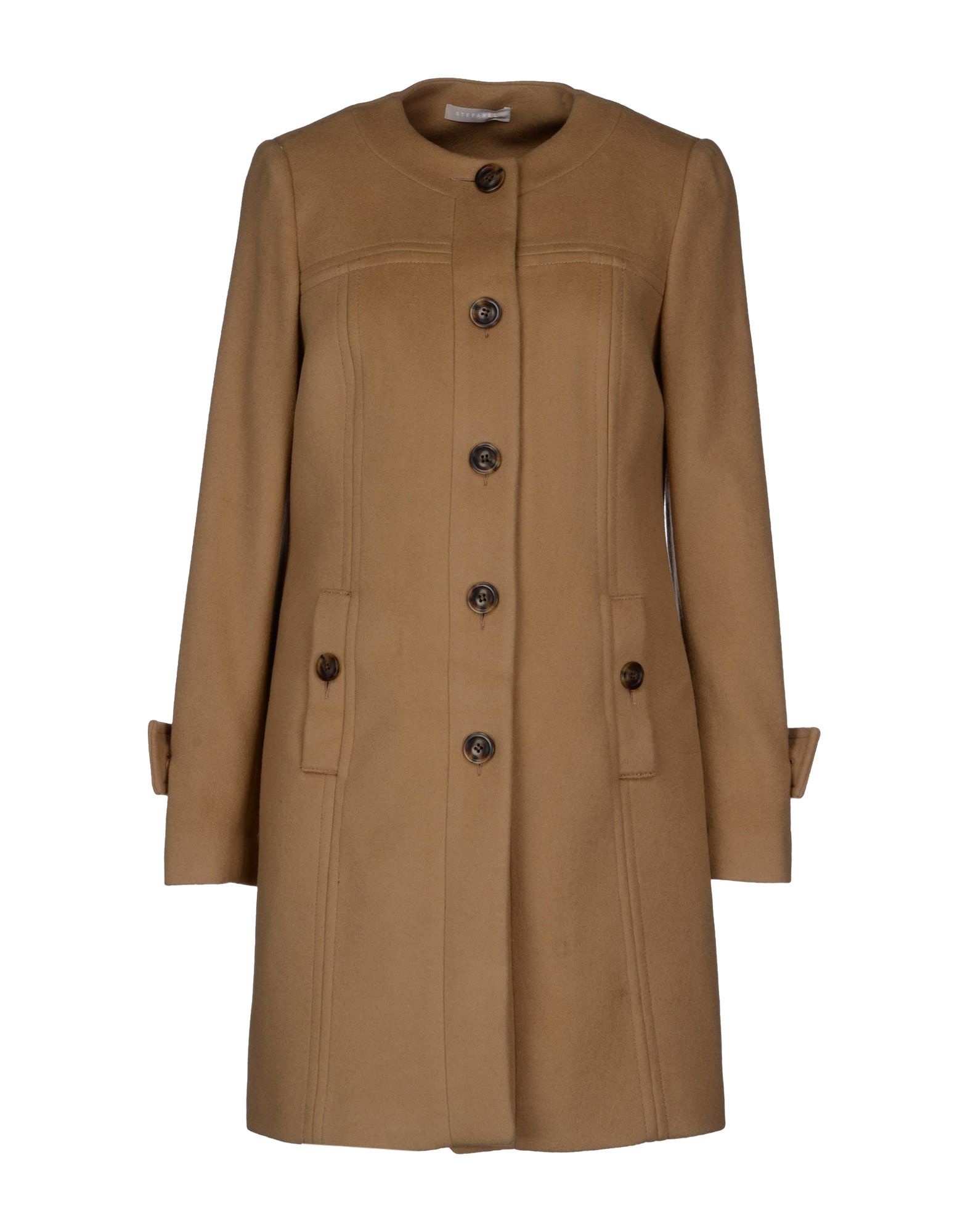 Foto Stefanel Abrigos Mujer Camel