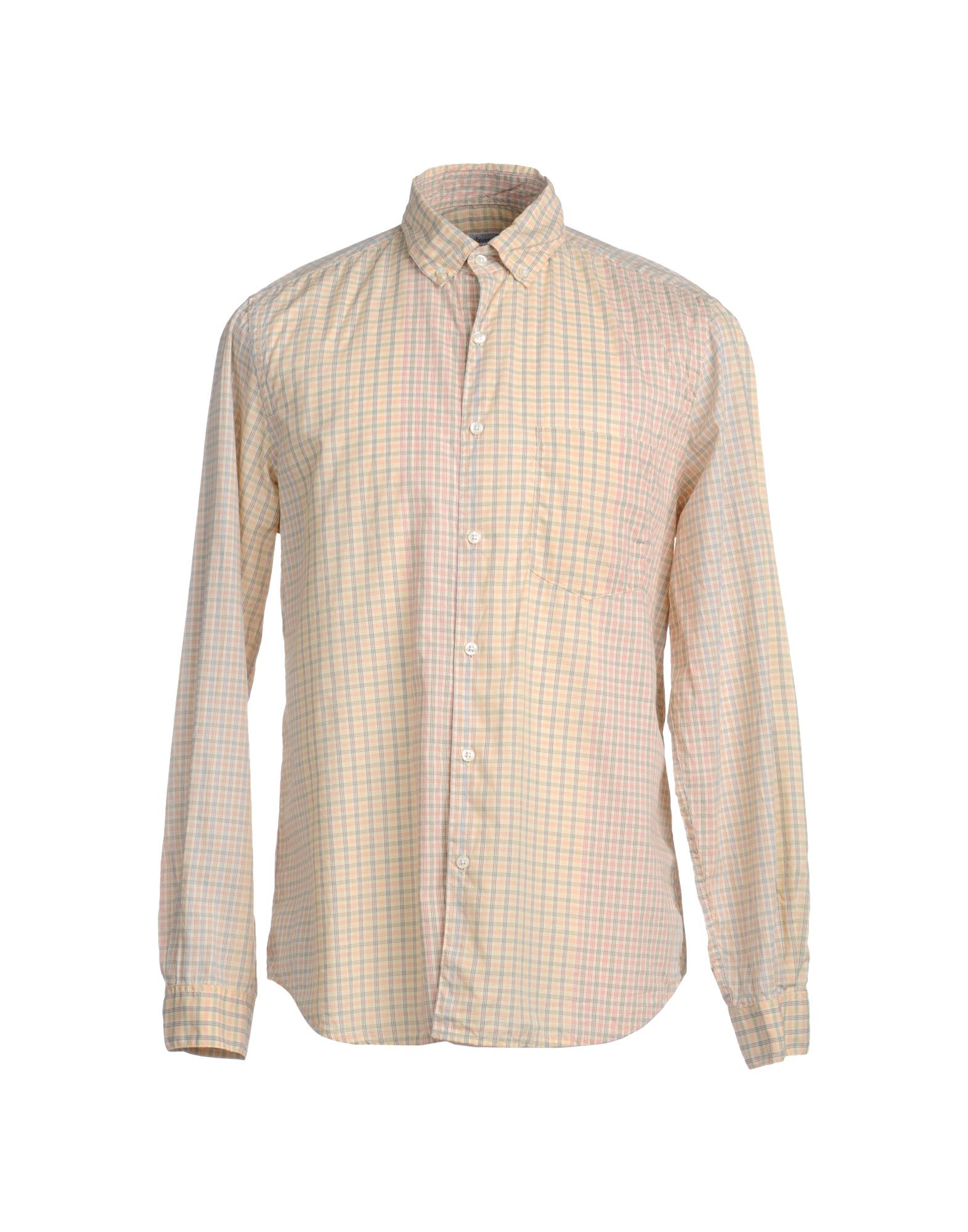 Foto Steven Alan Camisas De Manga Larga Hombre Beige