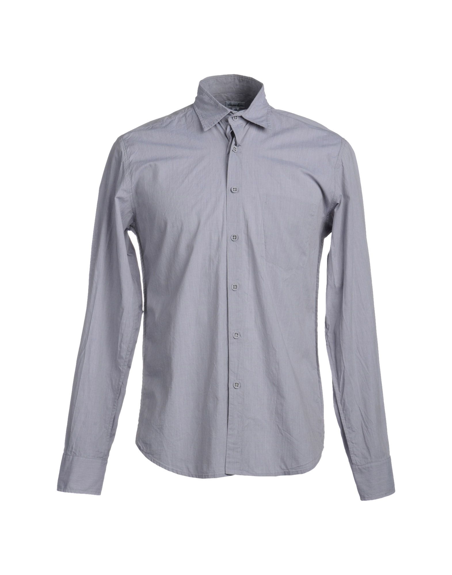 Foto Steven Alan Camisas De Manga Larga Hombre Gris perla