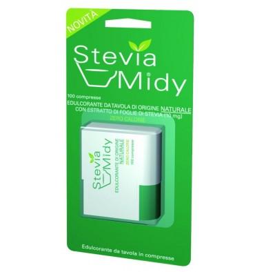 Foto Stevia edulcurante 100 pastillas midy