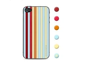 Foto Sticker 3D Stripe Id America Apple iPhone 4/4S - IDCSI407