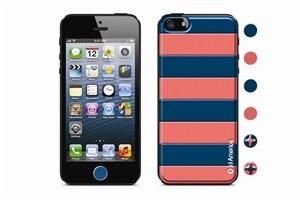 Foto Sticker 3D Stripe Navy Id America Apple iPhone 5 - IDCSIA502N