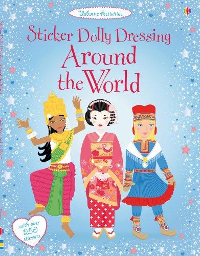 Foto Sticker Dolly Dressing: Around The World