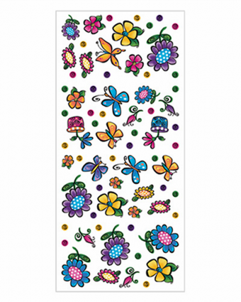 Foto Stickers Jardín de flores