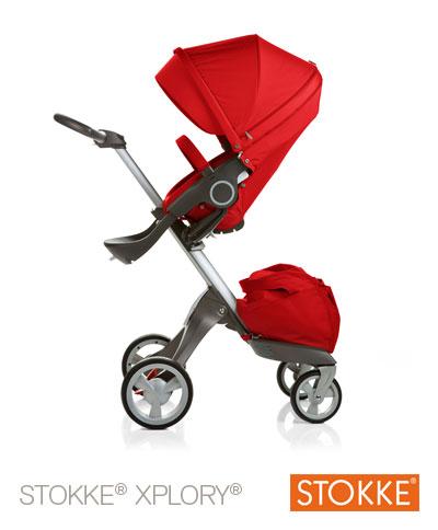 Foto Stokke Sillitas de cochecito Xplory Red