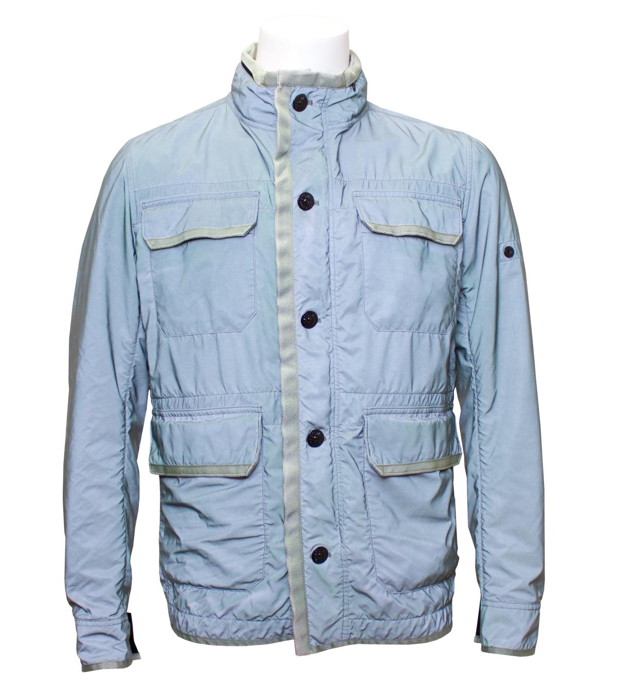 Foto Stone Island Ice Blue Liquid Reflective Jacket
