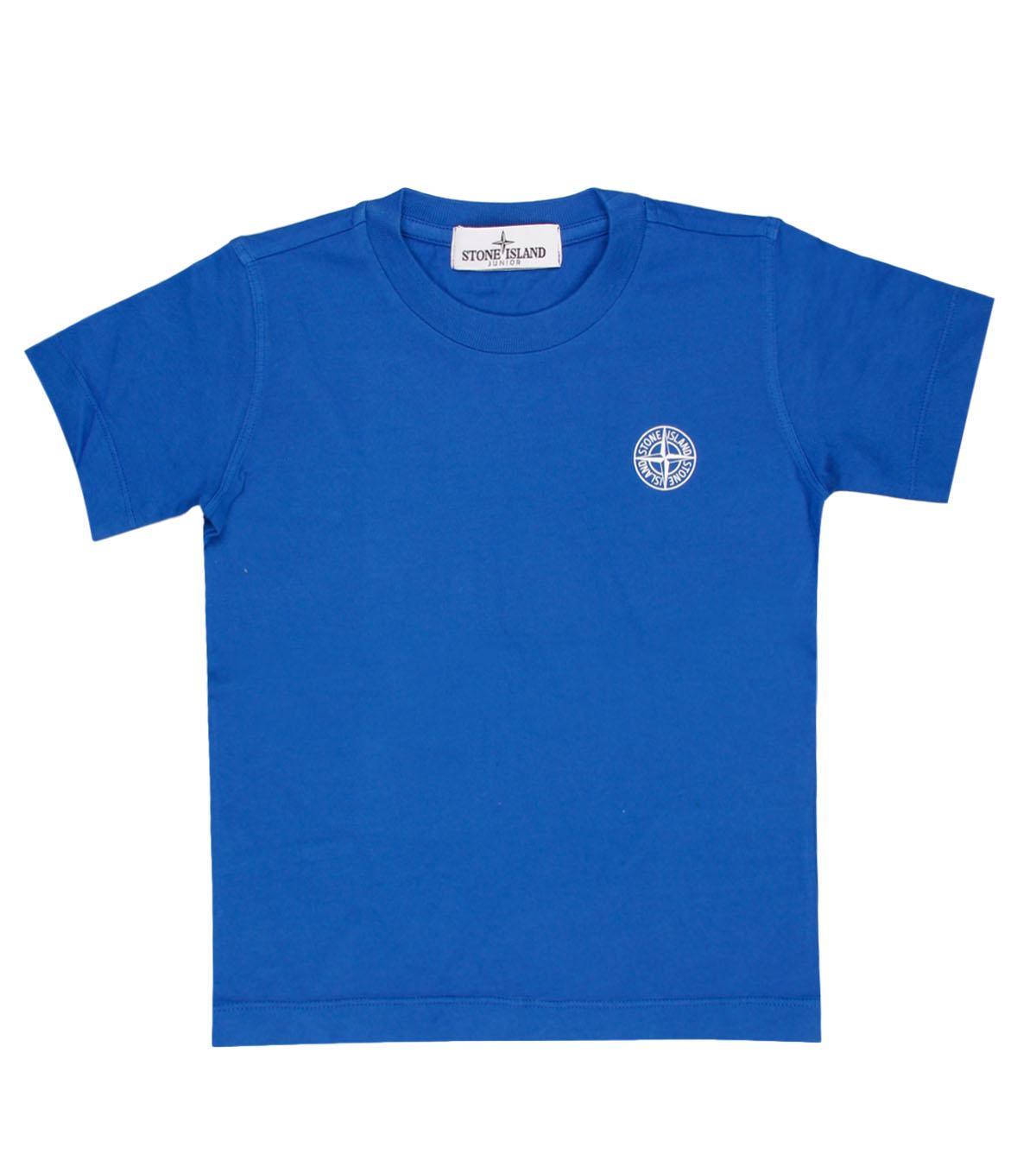 Foto Stone Island Junior Royal Blue Print T-Shirt-10 Years