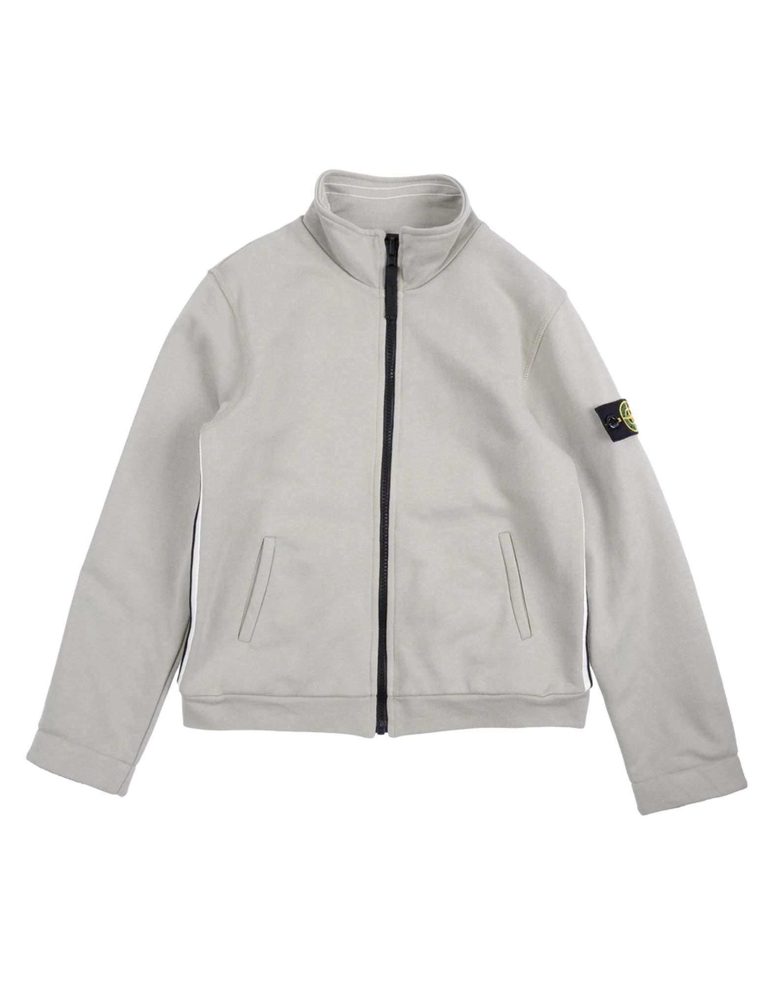 Foto Stone Island Junior Sudaderas Con Cremallera Niño Gris perla