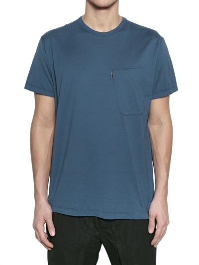 Foto stone island shadow project dyed jersey t-shirt