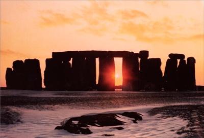 Foto Stonehenge, Winter Solstice (photo) by . - Long Handled Shopping Bag