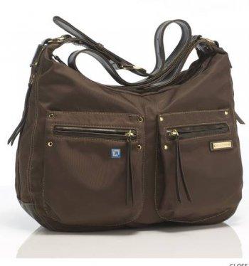 Foto Storksak Emily Chocolate Nylon changing Bag