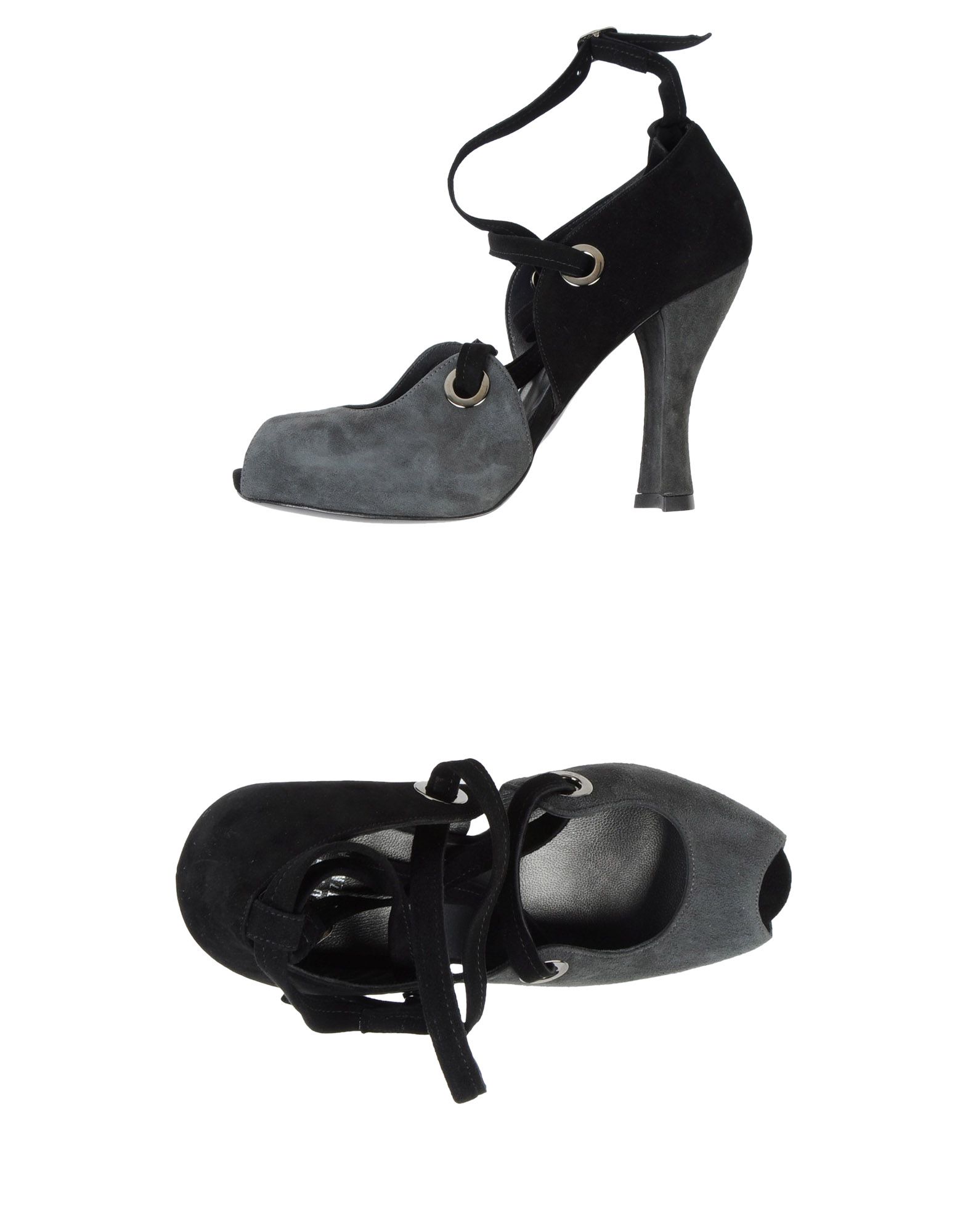 Foto Stuart Weitzman Peep Toes Mujer Plomo