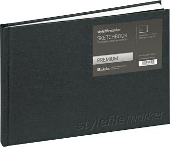 Foto Stylefile Marker Sketchbook Premium Din A5 Quer libro Querformat