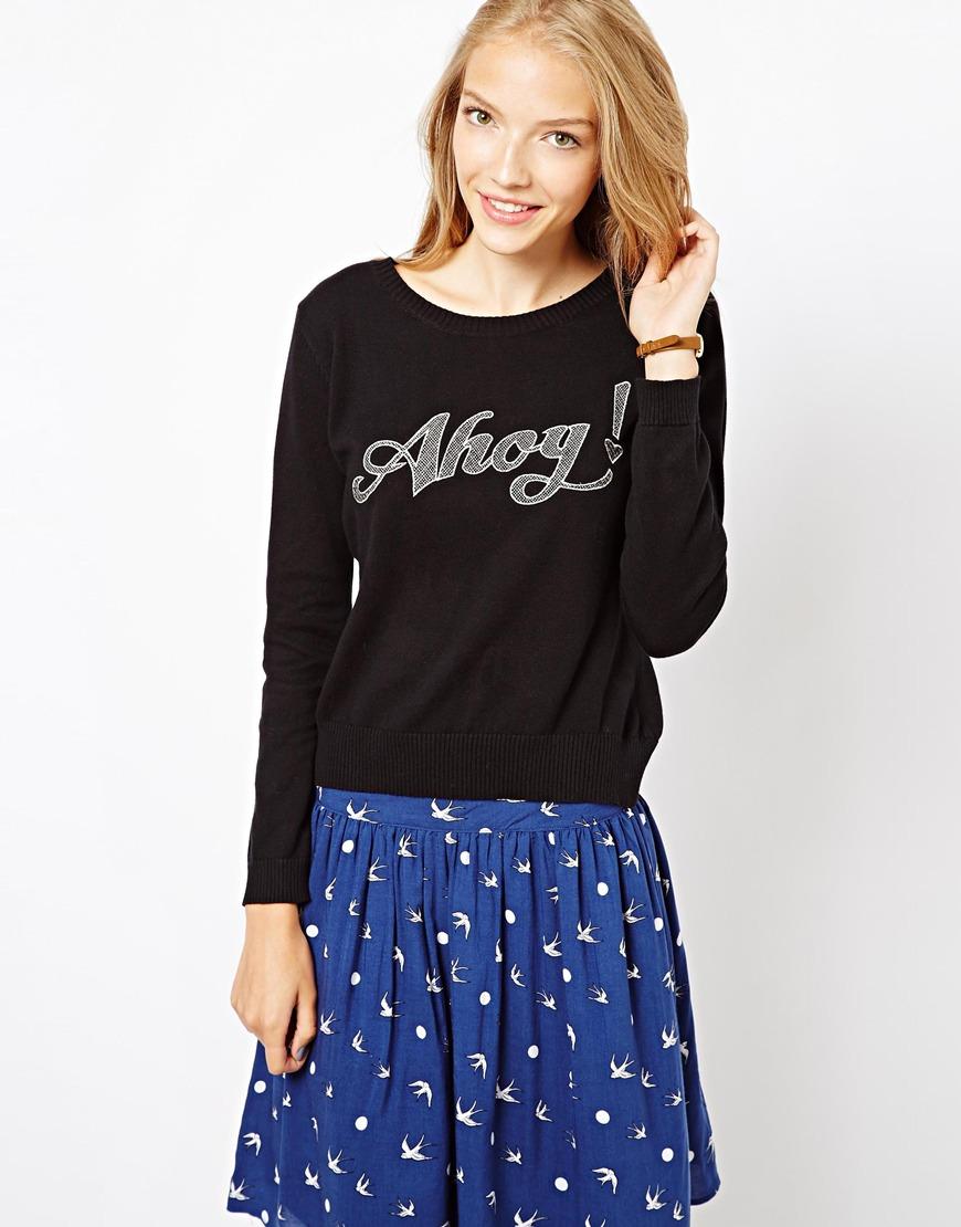 Foto Suéter Ahoy! de Sugarhill Boutique Negro