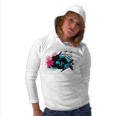 Foto Suéter para mujer de los cráneos Camiseta