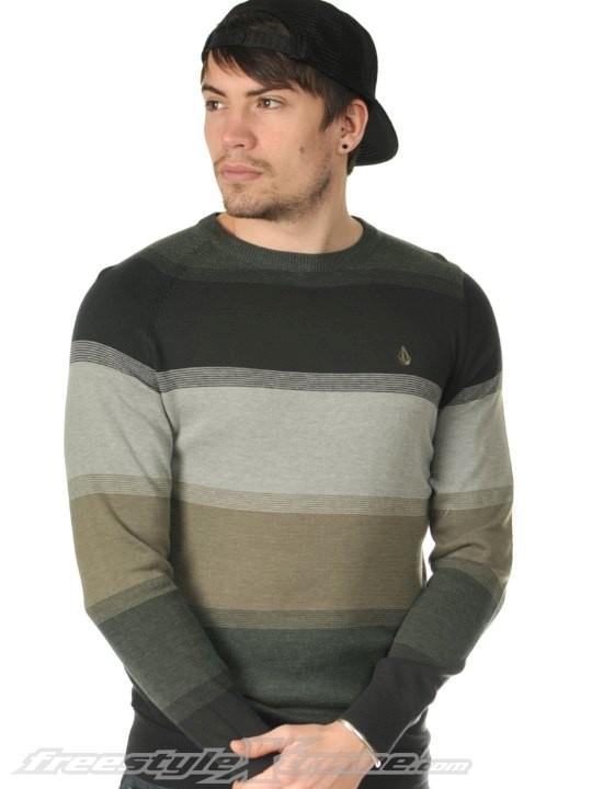 Foto Suéter Volcom Operation Ii Crew Neck Lichen