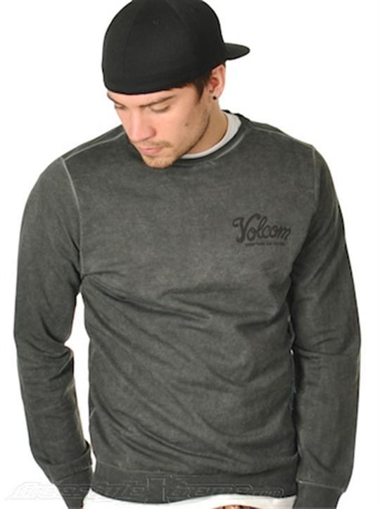 Foto Suéter Volcom Volcom Nothing Slim Crew Negro