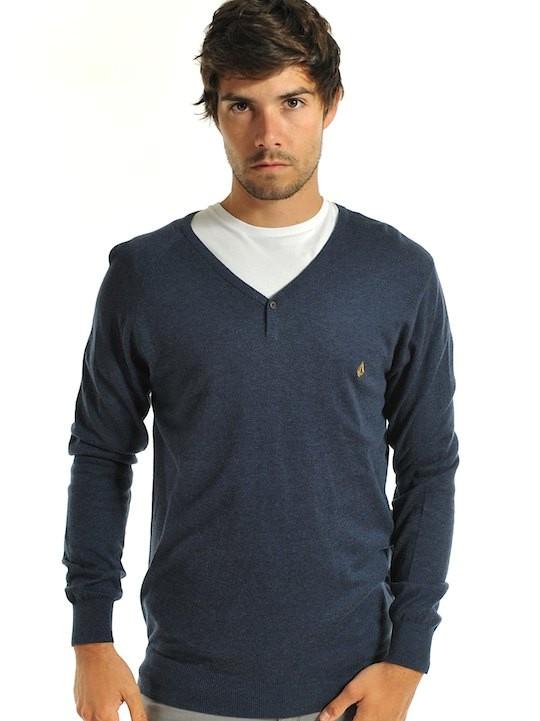 Foto Suéter Volcom Votel Heather Dark Azuloscuro