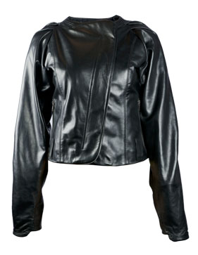 Foto Suave Cover-up Women’s Black Biker-Style Leather Jacket
