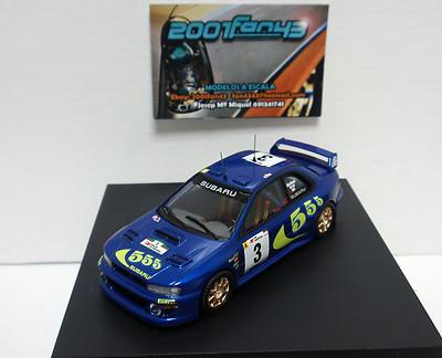 Foto Subaru Impreza Wrc 3 Mcrae Rallye Portugal 1998 1/43 Trofeu