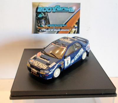 Foto Subaru Impreza Wrc 6 Liatti Winner San Remo 1995 1/43 Trofeu